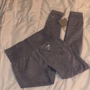 Gymshark Vital Seamless leggings- Steel Blue Marl